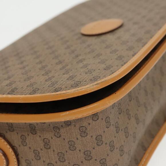 GUCCI Micro GG Supreme Shoulder Bag Pvc Beige Gold 001 104 001 104 - Picture 10 of 16